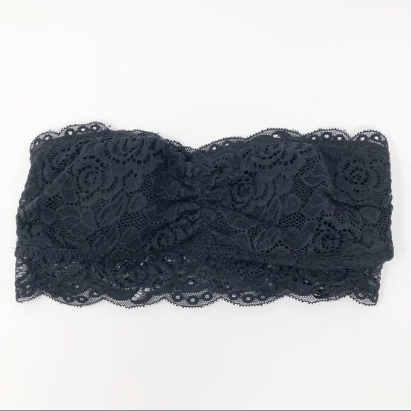 Mudd Black Lace Bandeau Bra - Picture 1 of 5